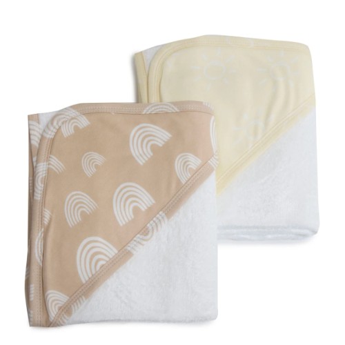 Nordic 2pk Hooded Towel